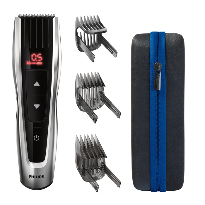 EAN 8710103977926 - Philips HAIRCLIPPER Series 9000 HC9420/15 cortadora de pelo y maquinilla Negro, Plata 60 Ión de litio imagen 2