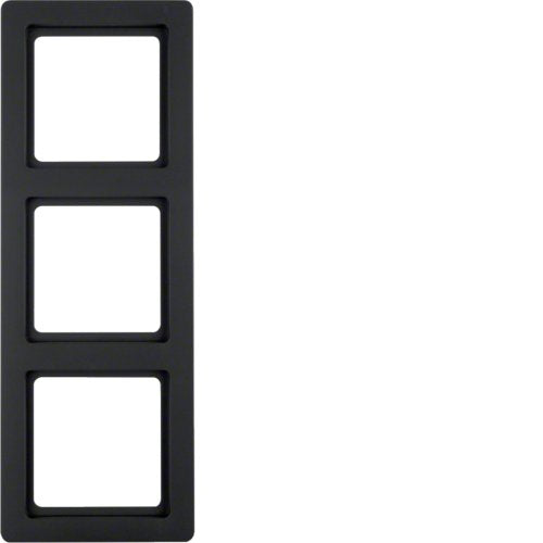 EAN 4011334379232 - Berker 10136086 placa de pared y cubierta de interruptor Antracita imagen 1