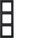 EAN 4011334379232 - Berker 10136086 placa de pared y cubierta de interruptor Antracita imagen 1