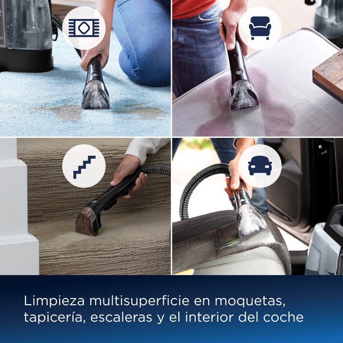 EAN 11120272314 - Bissell SpotClean Pet Plus máquina de limpieza de alfombras Seca y húmeda Negro, Transparente imagen 6