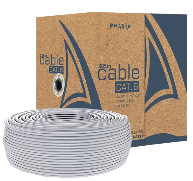 EAN 5605922028658 - Phasak PHR 6301 cable de red Gris Cat6 U/UTP (UTP) imagen 9