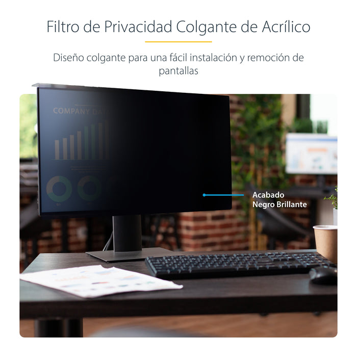 EAN 0065030901932 - StarTech.com 2461A-PRIVACY-SCREEN filtro para monitor 61 cm (24") Filtro de privacidad para pantallas sin imagen 10