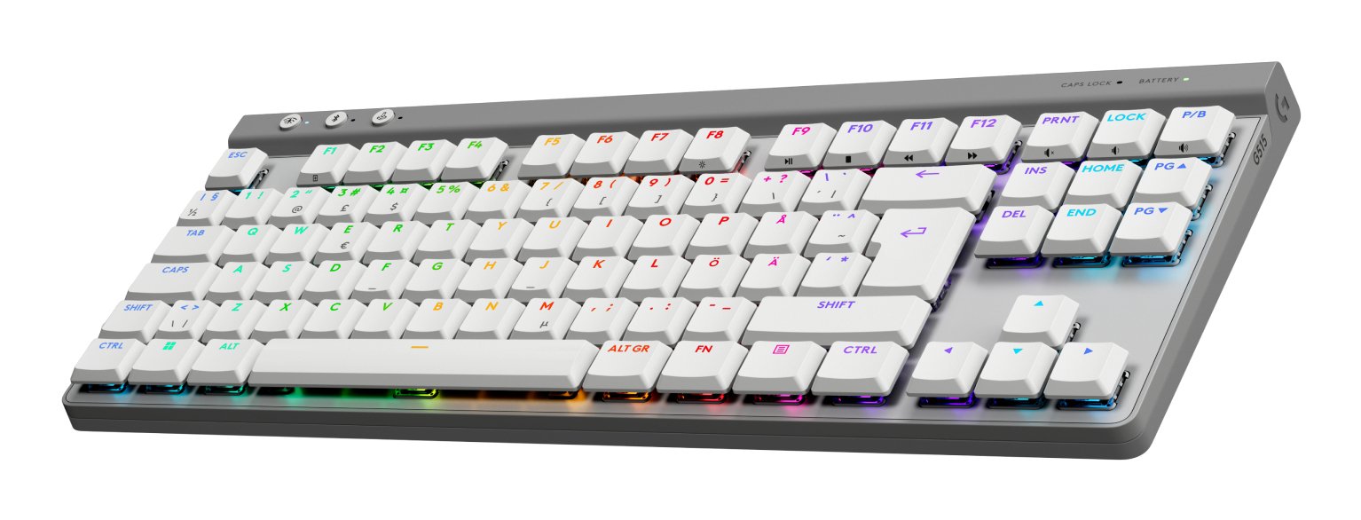 EAN 5099206119819 - Logitech G 920-012551 teclado Juego RF Wireless + Bluetooth QWERTY Nórdico Blanco imagen 3