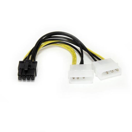 EAN 0065030845342 - StarTech.com LP4PCIEX8ADP cable de alimentación interna 0,153 m imagen 1