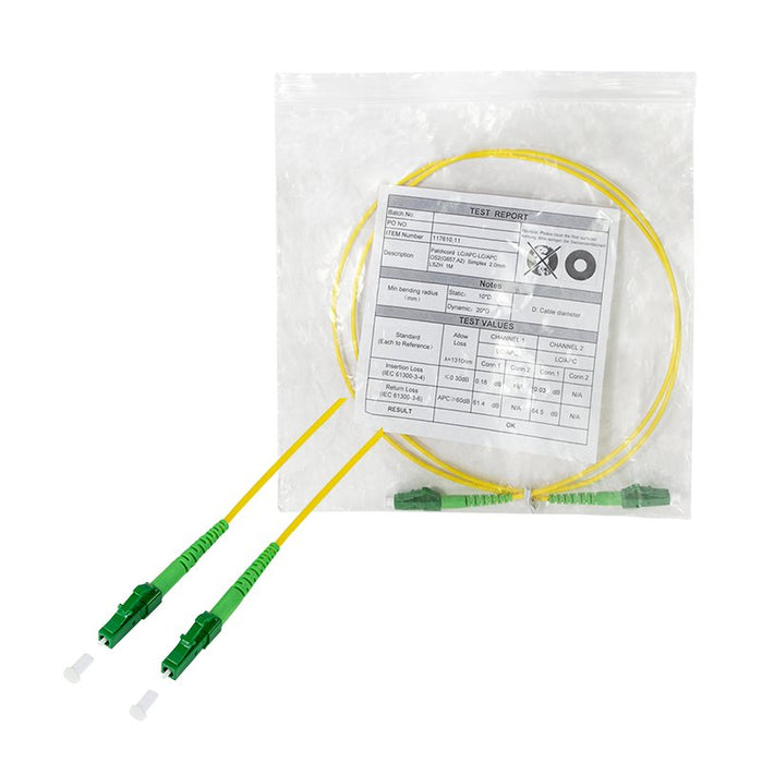 EAN 4052792066074 - LogiLink FPSLC01 Cable de fibra óptica e InfiniBand 1 m LC Amarillo imagen 7