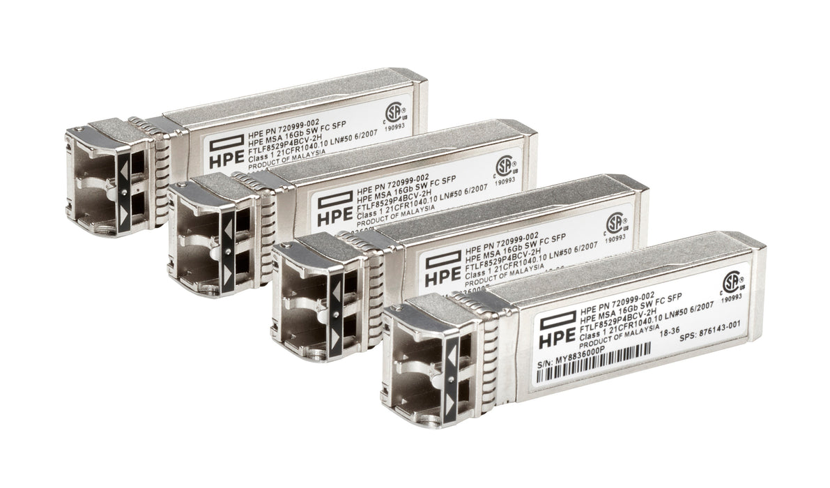 EAN 4549821663576 - HPE MSA 32Gb SFP+ Short Wave Fibre Channel 4-pack Transceiver Bundle disco duro interno imagen 1