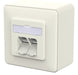EAN 4251394672984 - METZ CONNECT 130E380002-I toma de corriente RJ-45 Blanco imagen 1