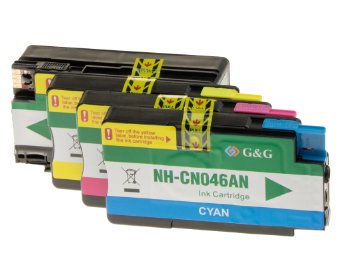 EAN 6941784789665 - G&G NP-H-0950XLBK(PG)/951XLCMY cartucho de tinta 4 pieza(s) Compatible Negro, Cian, Magenta, Amarillo imagen 2