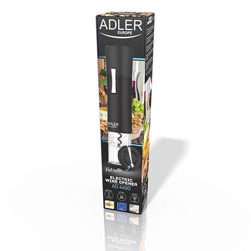 EAN 5902934839723 - Adler AD 4490 abrebotellas Negro, Plata, Transparente imagen 9