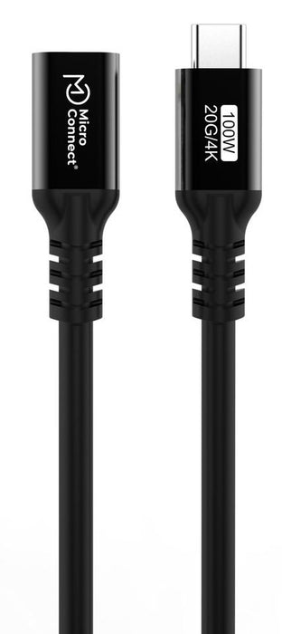 EAN 5715328133952 - Microconnect MC-USB3.2CC2-FA cable USB USB 3.2 Gen 2x2 2 m USB C Negro imagen 2