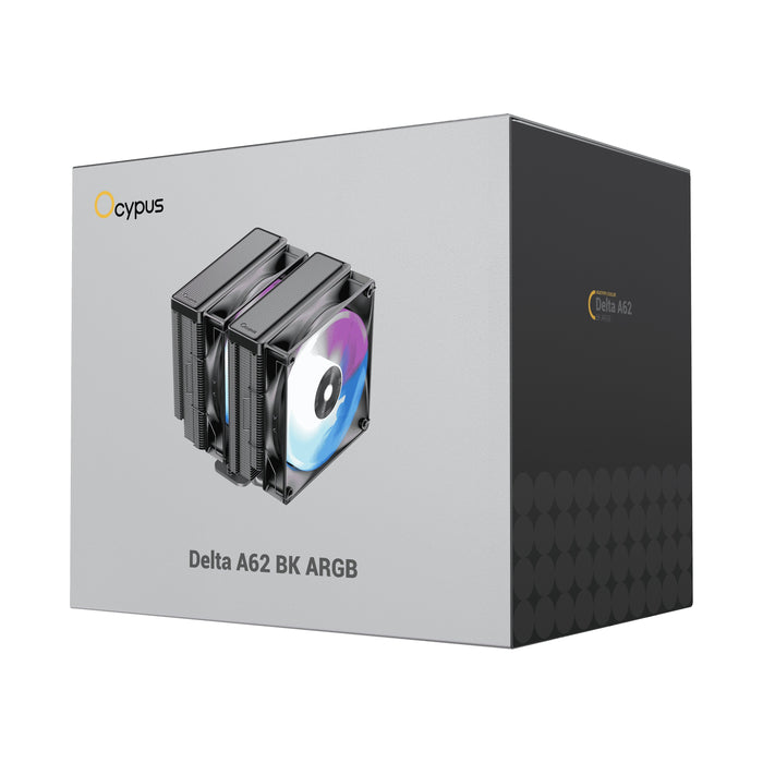 EAN 6977414880006 - Ocypus Delta A62 ARGB Procesador Refrigerador de aire 12 cm Negro 1 pieza(s) imagen 9