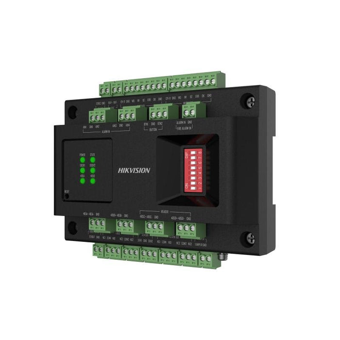EAN 6942160449203 - Hikvision DS-K2M002X controlador de seguridad de la puerta Desnudo 2 puerta(s) RS-485 imagen 1