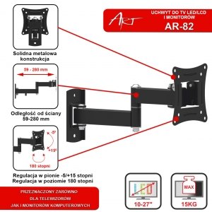 EAN 5902115407321 - ART RAMT AR-82 soporte para TV imagen 6