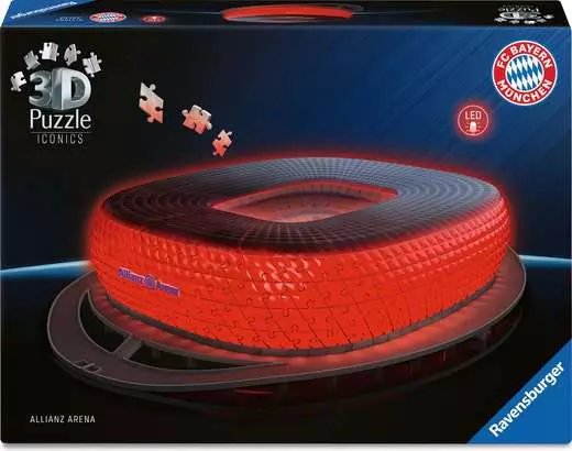 EAN 4005555080336 - Ravensburger 12008033 puzzle Puzle 3D 216 pieza(s) Edificios imagen 1