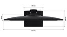 EAN 4589511170373 - JAPANNEXT JN-I238FHD200F pantalla para PC 60,5 cm (23.8") 1920 x 1080 Pixeles Full HD LCD Negro imagen 9