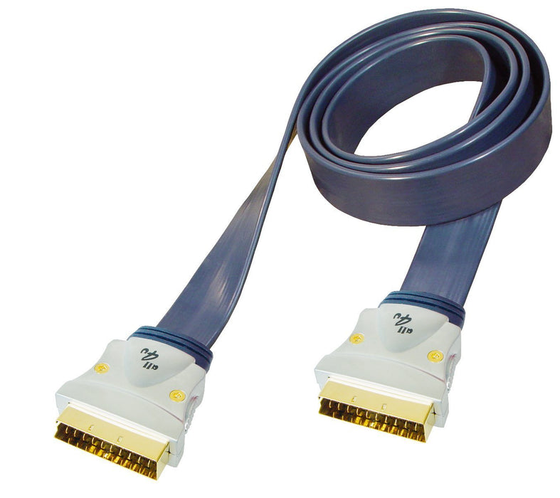 EAN 4012386028666 - all4u 10m Scart M/M cable EUROCONECTOR SCART (21-pin) Azul imagen 1