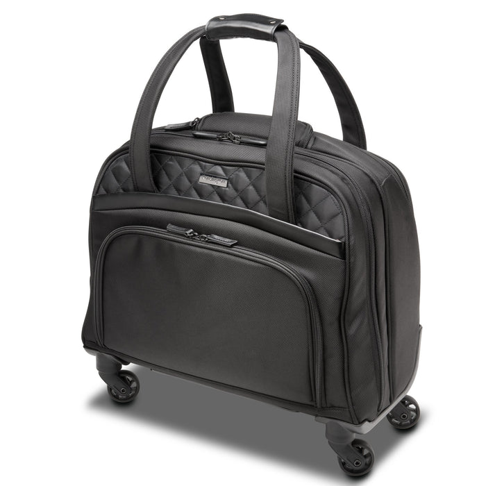EAN 0085896603801 - Kensington K60380WW maletines para portátil 39,6 cm (15.6") Maletín con ruedas Negro imagen 1