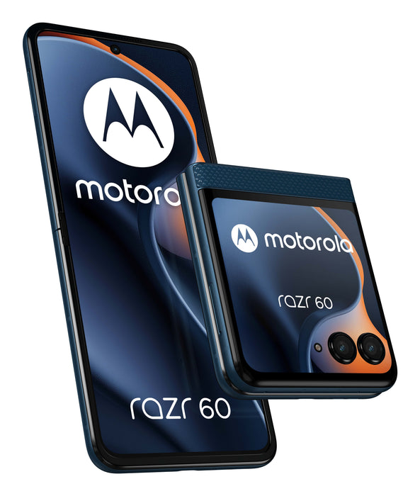 EAN 0840023296345 - Motorola razr 60 17,5 cm (6.9") SIM doble Android 15 5G USB Tipo C 8 GB 256 GB 4500 mAh Azul imagen 1