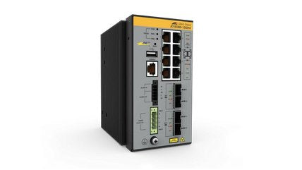 EAN 0767035231143 - Allied Telesis AT-IE360-12GHX-80 Gestionado L3 Energía sobre Ethernet (PoE) Gris imagen 1