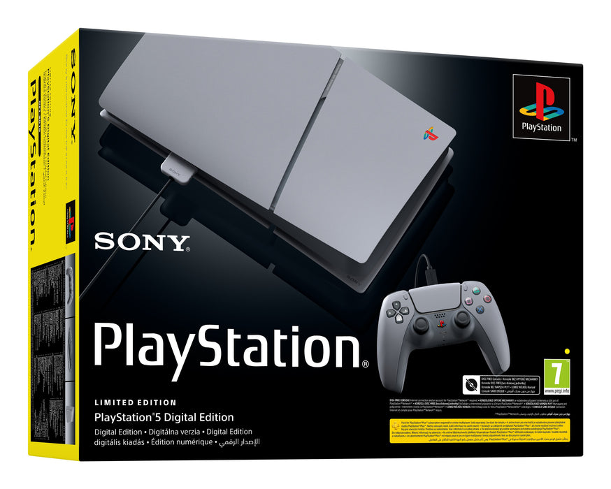 EAN 711719596585 - Sony PlayStation 5 Slim Digital Edition 30th Anniversary Limited Edition Bundle 1 TB Wifi Negro, Gris imagen 3