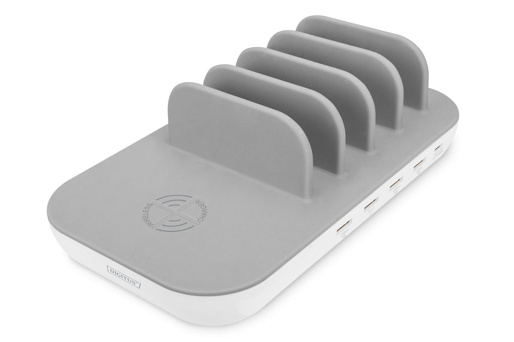 EAN 4016032482697 - Digitus DA-10083 organizador para estación de carga Independiente Gris, Blanco imagen 1