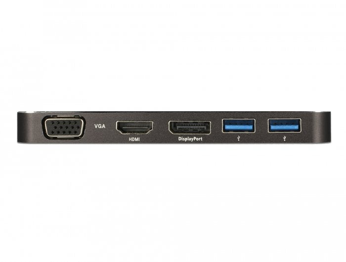EAN 4043619877737 - DeLOCK 87773 base para portátil y replicador de puertos Alámbrico USB 3.2 Gen 1 (3.1 Gen 1) Type-C Negro imagen 5