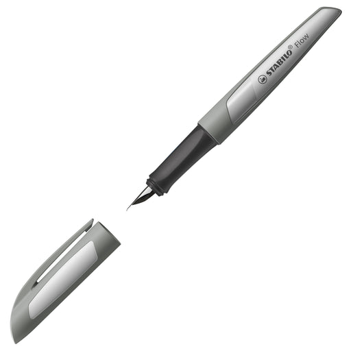 EAN 4006381616034 - STABILO Flow Monochrome pluma estilográfica Sistema de carga por cartucho Gris 1 pieza(s) imagen 1