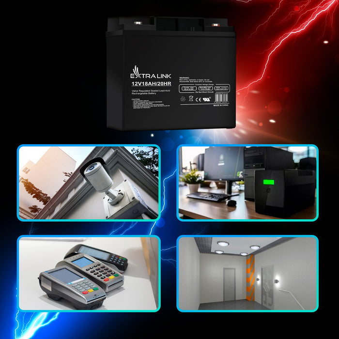 EAN 5902560366334 - Extralink AKUMULATOR BATTERY ACCUMULATOR AGM 12V 18AH - Batterie - 18.000 mAh Sealed Lead Acid (VRLA) 13, imagen 19