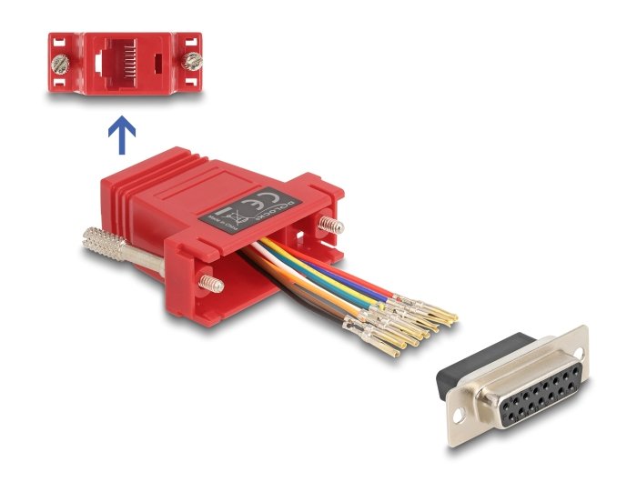EAN 4043619671120 - DeLOCK 67112 tarjeta y adaptador de interfaz RJ-45 imagen 1