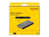 EAN 4043619114863 - DeLOCK 11486 interruptor KVM Antracita imagen 2