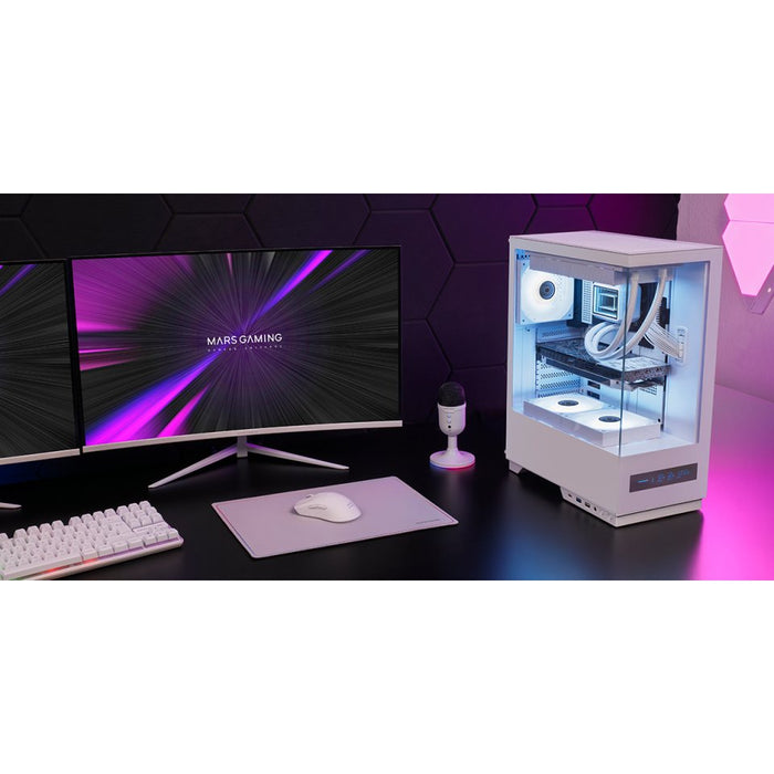 EAN 8435693113195 - Mars Gaming MC-PULSARW Midi Tower Blanco imagen 6