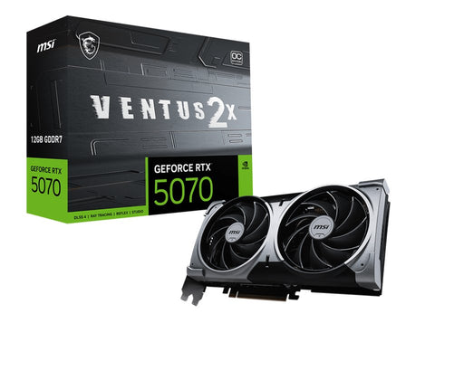 EAN 4711377308229 - MSI GeForce RTX 5070 12G VENTUS 2X OC NVIDIA 12 GB GDDR7 imagen 1