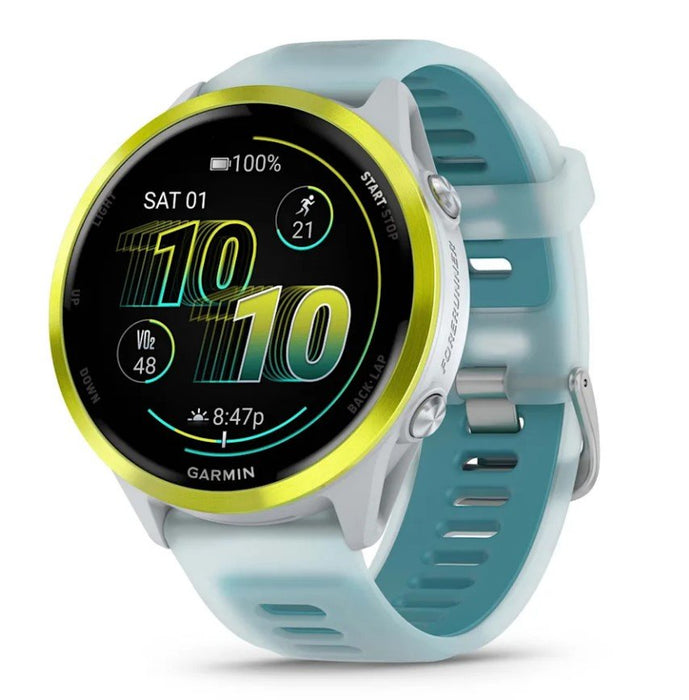 EAN 753759349783 - Garmin Forerunner 570 3,56 cm (1.4") AMOLED 47 mm Digital 454 x 454 Pixeles Pantalla táctil Blanco, Amaril imagen 1