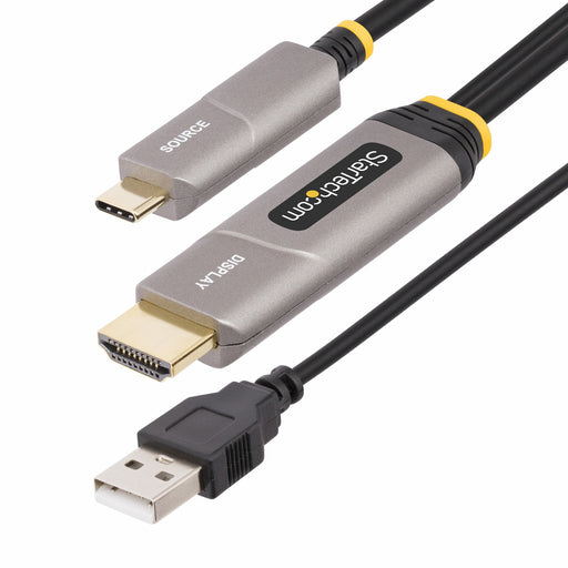 EAN 65030898812 - StarTech.com 146B-USBC-HDMI4K-AOC adaptador de cable de vídeo HDMI tipo A (Estándar) Negro imagen 1