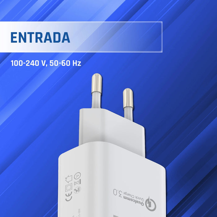 EAN 8435364317419 - iggual IGG317419 cargador de dispositivo móvil Universal Blanco Carga rápida Interior imagen 7