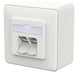 EAN 4251394665665 - METZ CONNECT 130D380027-I toma de corriente RJ-45 Blanco imagen 1