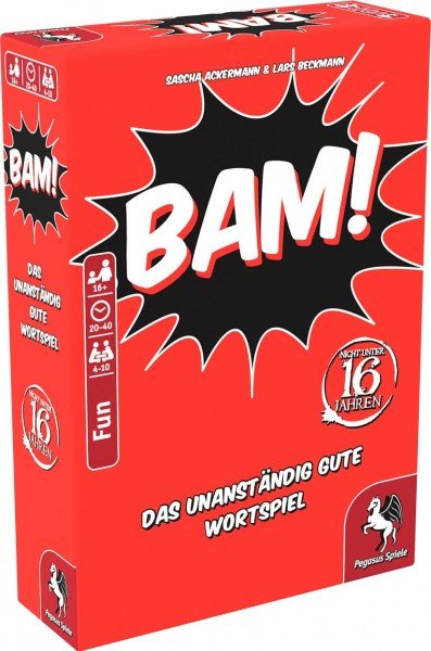 EAN 4250231704994 - Pegasus BAM! Juego De Cartas Word imagen 1
