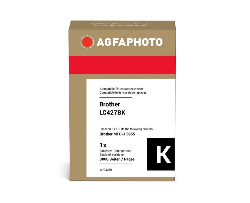 EAN 4250164921093 - AgfaPhoto Nicht kategorisiert cartucho de tinta 1 pieza(s) Compatible Rendimiento estándar Negro imagen 2