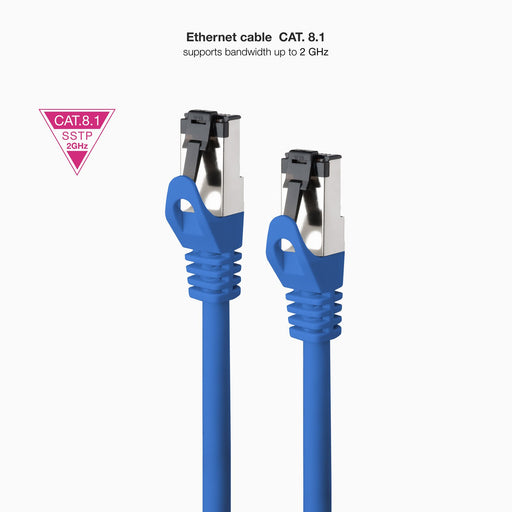 EAN 8433281015913 - Nanocable 10.20.2001-BL cable de red Cat8.1 S/FTP (S-STP) imagen 2