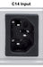 EAN 0766623163651 - Intellinet 163651 unidad de distribución de energía (PDU) 8 salidas AC 1U Negro, Plata imagen 6