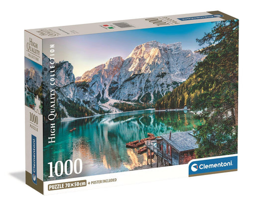 EAN 8005125399345 - Clementoni 1000 pcs. CB HQC Emerald Lake Braies imagen 1