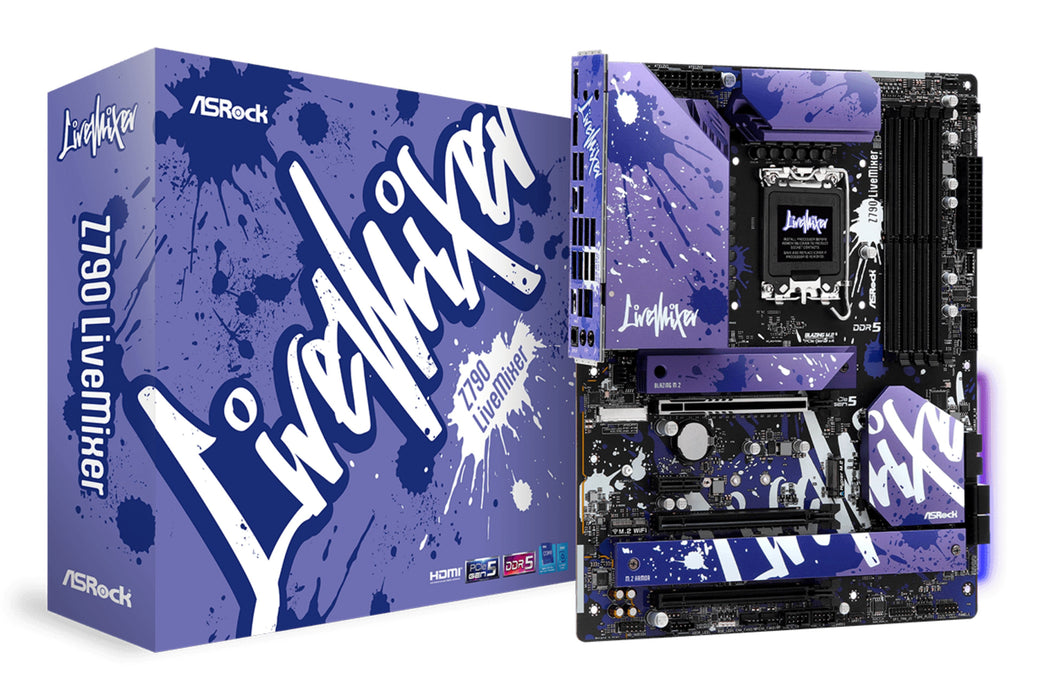EAN 4710483940897 - Asrock Z790 LiveMixer Intel Z790 LGA 1700 ATX imagen 1