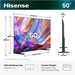 EAN 6942351431161 - Hisense 50E7S 127 cm (50") 4K Ultra HD Smart TV Wifi Negro 300 cd / m² imagen 2