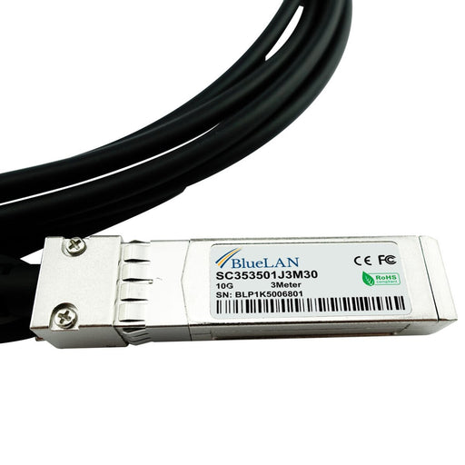 EAN 4063232633664 - BlueOptics 487655-B21-BL Cable de fibra óptica e InfiniBand 3 m SFP+ Negro, Níquel imagen 2