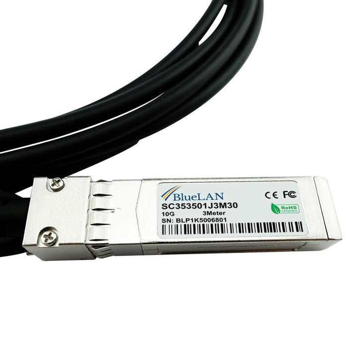 EAN 4063232633664 - BlueOptics 487655-B21-BL Cable de fibra óptica e InfiniBand 3 m SFP+ Negro, Níquel imagen 2