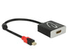 EAN 4043619627356 - DeLOCK 62735 adaptador de cable de vídeo 0,2 m Mini DisplayPort HDMI tipo A (Estándar) Negro imagen 1