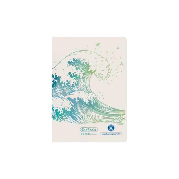 EAN 4008110259987 - Herlitz GREENline cuaderno y block A6 32 hojas Blanco imagen 1