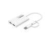 EAN 7630049634770 - ROLINE 12.03.3207 Adaptador gráfico USB 3840 x 2160 Pixeles Blanco imagen 1