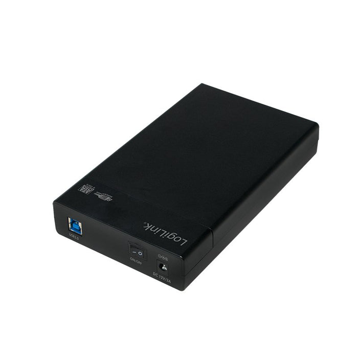 EAN 4052792041248 - LogiLink UA0276 caja para disco duro externo Caja de disco duro (HDD) Negro 3.5" imagen 1