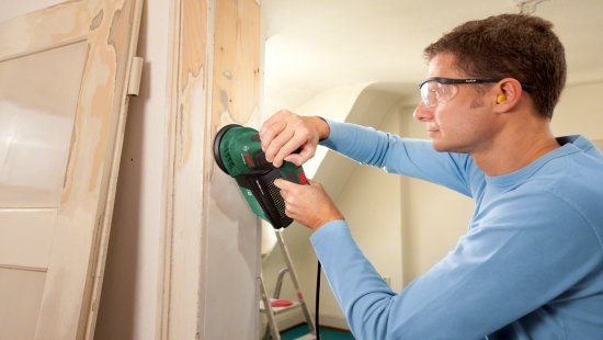 EAN 3165140594370 - Bosch PEX 300 AE Lijadora orbital 24000 OPM Negro, Verde 270 W imagen 4